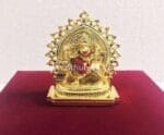 24k Gold & 999 Silver Plated Arch Durga - Image 3
