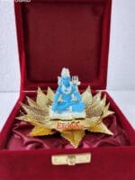 Lord Shiva & Durgama On Triple Lotus