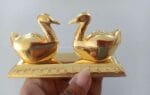 Double swan kumkum box - Image 7
