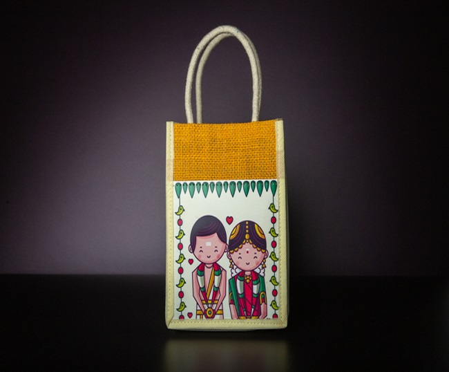 X Ethnic Wedding Gift Jute Bag With Print Buy Online | forum.iktva.sa