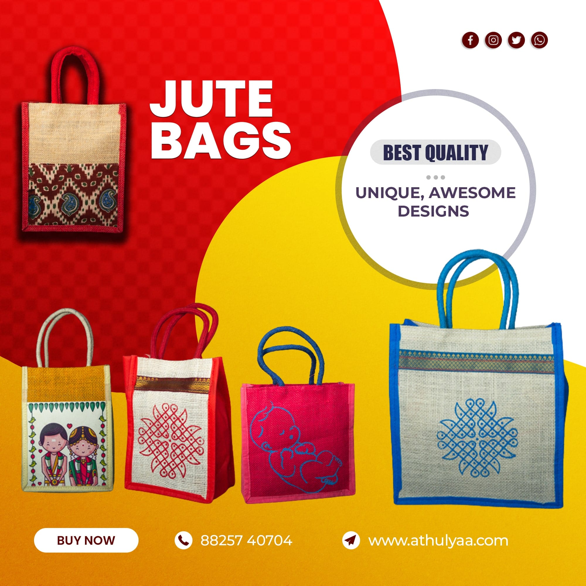 JUTE WEDDING BAGS at Best Price in Chennai | Sree Sakthi Jute Bags