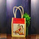 Mini Jute bag with Upanayanam sheetprint
