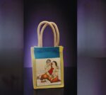 Mini Jute bag with Upanayanam sheetprint - Image 3