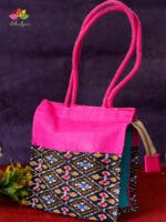 Jute Bag With Kalamkari Print