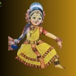 Bharatnatyam Dancer Wall Hanging