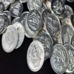 108 German Silver Lakshmi Coins