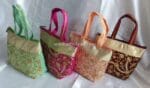 Embroidered Bag with Long handle - Image 2