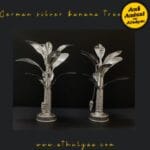 German Silver Banana tree Pair- Aadi Special