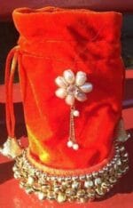 Velvet Ghungroo Potli - Image 2