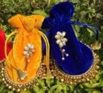 Velvet Ghungroo Potli