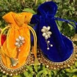 Velvet Ghungroo Potli