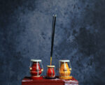 Wooden Tabla Agarbathi Stand- Big - Image 3