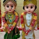 Chettiar Wedding couple Dolls