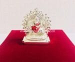 24k Gold & 999 Silver Plated Arch Durga - Image 2