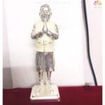 Silver Plated Modi Ji Statue - Image 3