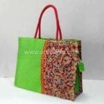 Jute Kalamkari bag -Big