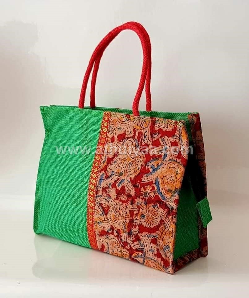 Ahani - Kalamkari small hand bags! Order of 25 bags made... | Facebook
