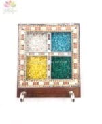Multi-Colour Stone Work Key Holder