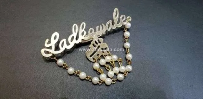 Buy Online Ladkiwale Ladkewala Brooch from Athulyaa