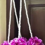 Violet Flower Side Hanging
