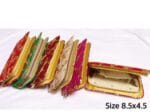 Velvet embroidered box purse - Image 5