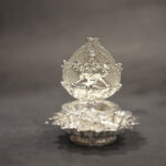 German Silver Kamala Kamakshi Deepam