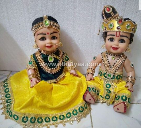 Wedding Doll , Indian Style Wedding Doll, Bride Doll, Bride Groom Doll Set  at Rs 2100/piece, Fathima nagar, Worriyur, Tiruchirappalli