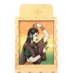 Key Cum Letter Holder Rajasthani Work