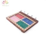 Multi-colour Stone Work Key Holder - Image 3