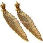 White Metal Gold Plated Agarbathi Stand - Image 2