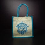 Jute Bag with Durga Print