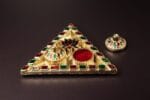 Triangle Kumkum holder With Plate - Image 2