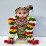 Aandal In Iyengar Style Saree