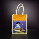 Aksharabyasam mini Jute bag