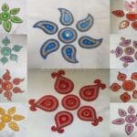 Baby Rangoli / Mini acrylic Rangoli