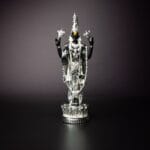 Balaji Silver finish statue