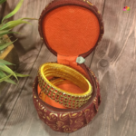 Brocade Leaf Bangle Box - Image 4