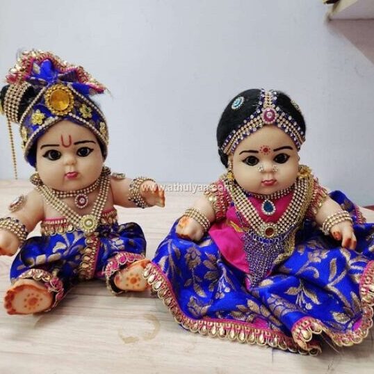 Radha krishna on sale dolls online