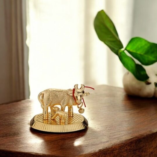 Cow and Calf-gold finish