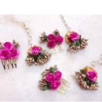 Decorative Comb And Maang Tikka Combo