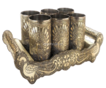 Decorative Tray-6 Glass Set - Image 3