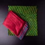 Designer saree cover with gota print