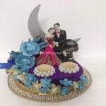 Engagement Ring Platter with Moon Backdrop