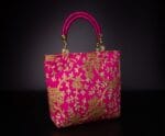 Floral embroidered bag