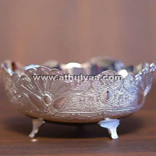 Buy Set of 2 German Silver Peacock Samayee Diyas, Diwali Gifts, Aesthetic  Metal Diya, Handmade Indian Pooja Oil Lamp,silver Diya Lamp,home Decor  Online in India - Etsy
