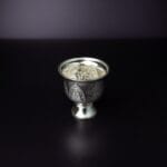 German Silver Kumkum Chandan Cup