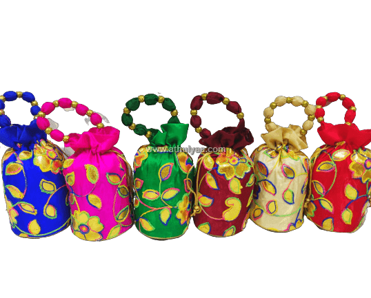 Gold Leaf Potli