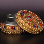 Golden Stone Work  Steel Box