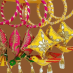 Gota Parrot Bangles Pair