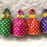 Polka Dotted Potli Bag